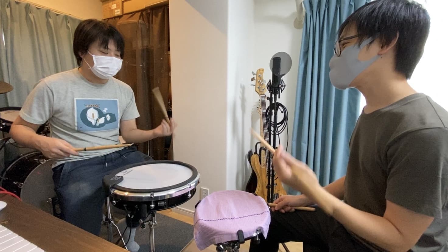 自宅レッスン風景2