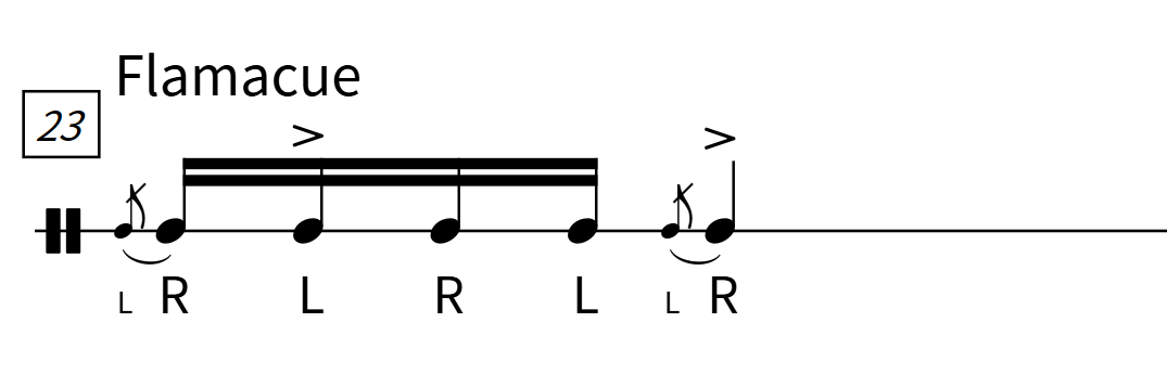 23. Flamacue
