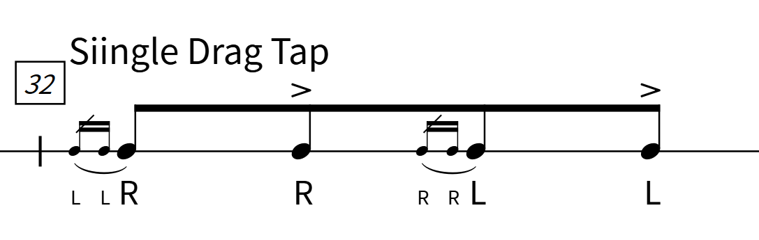 32. Single Drag Tap
