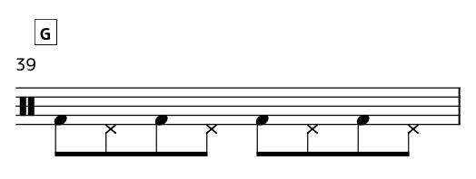 オスティナート LESSON 2:フットパターン(後半)
