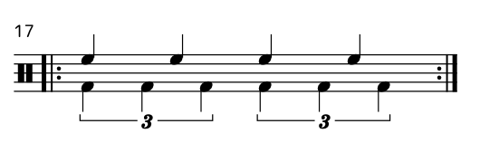 ポリリズム:2対3