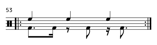 ポリリズム:3対4